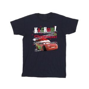 Cars Mens Kachow Christmas T-Shirt / Navy Blue